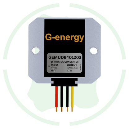 8V-40V To 12V 3A 36W Dc To Dc Converter GEMUD8401203 Ip68 Buck Boost Converter - G-energy