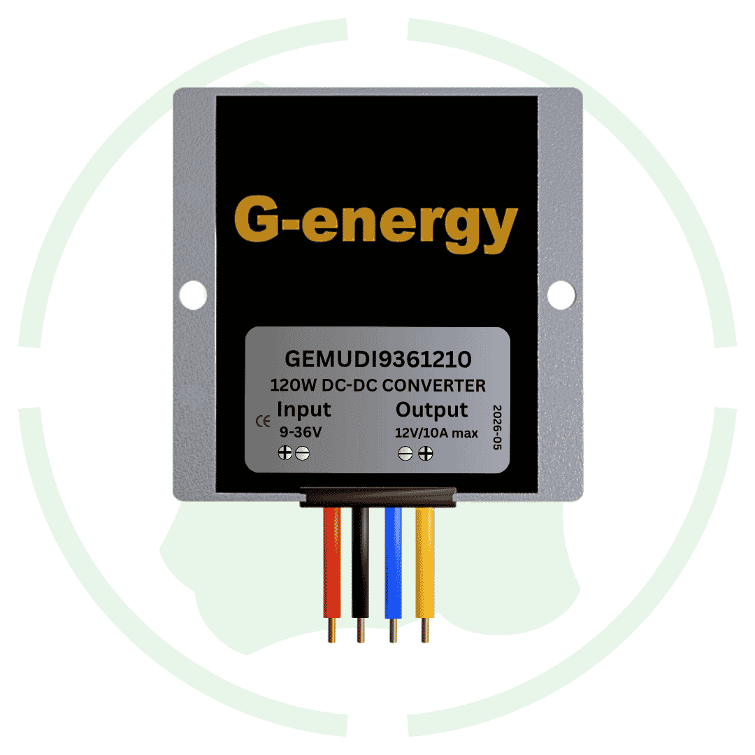 9 - 36V To 12V 10A 120W Dc Dc Converter GEMUDI9361210 Ip68 Isolated Buck Boost Converter - G - energy
