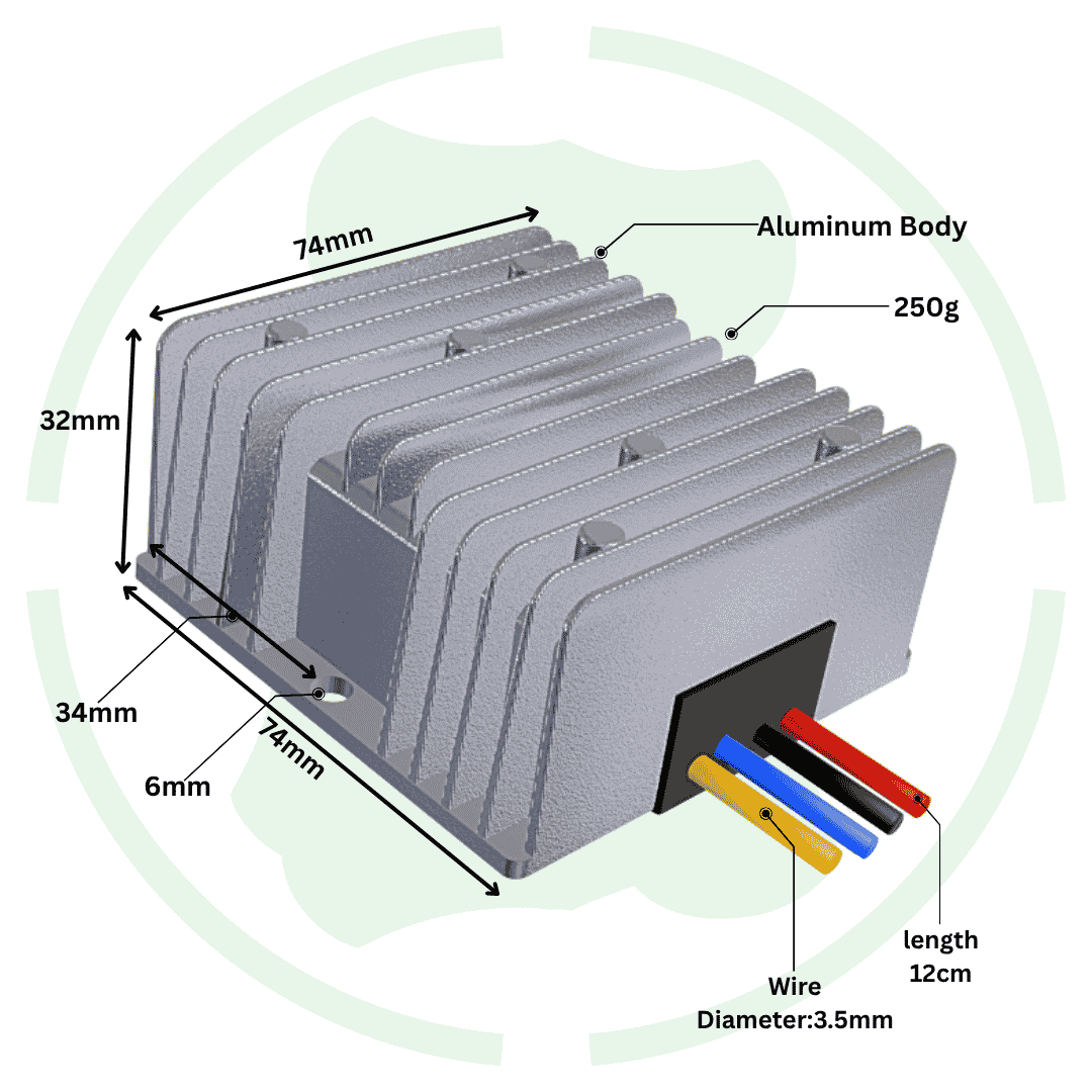 90V 110V To 5V 20A 100W Dc To Dc Converter GEMSD110520 Ip68 Isolated Converter - G-energy