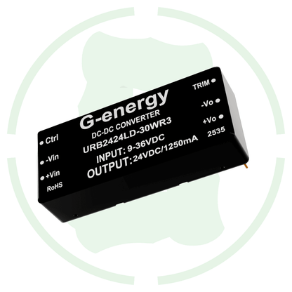 G-energy URB2424LD-30WR3 24V To 24V 30W 1.25A Dc-Dc Converter Isolated Buck Boost Module