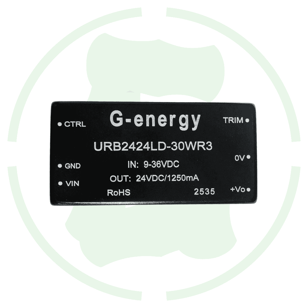 G-energy URB2424LD-30WR3 24V To 24V 30W 1.25A Dc-Dc Converter Isolated Power Module