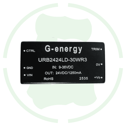 G-energy URB2424LD-30WR3 24V To 24V 30W 1.25A Dc-Dc Converter Isolated Power Module
