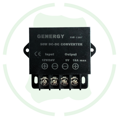 G-Energy 12V 24V To 5V 10A 50W Dc To Dc Voltage Converter