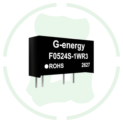 G-energy F0524S-1WR3 5V To 24V 1W Dc Dc Converter Ip68 SIP Package Module