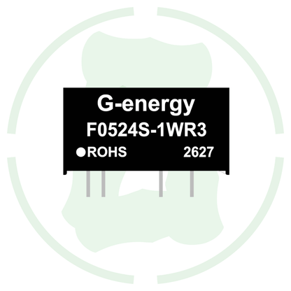 G-energy F0524S-1WR3 5V To 24V 1W Dc Dc Converter Ip68 SIP Package Module
