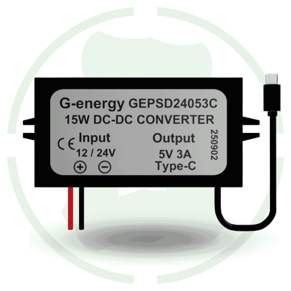 G-energy GEPSD24053C 12V 24V To 5V 3A 15W Type-C Output Dc To Dc Converter