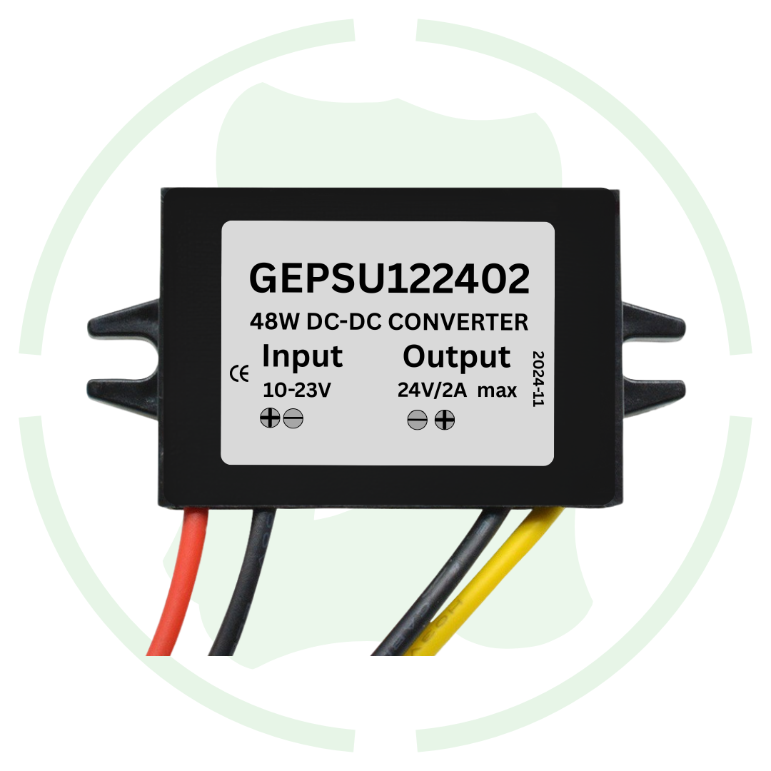 G-energy GEPSU122402 12V to 24V 2A 48W Dc To Dc Converter Ip68 Boost Converter