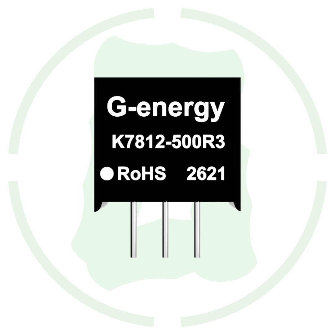 G-energy K7812-500R3 24V To 12V 500mA 6W Dc Dc Converter