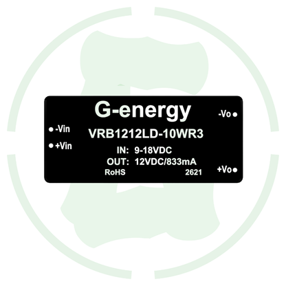 G-energy VRB1212LD-10WR3 9V-18V To 12V 10W Dc Dc Converter
