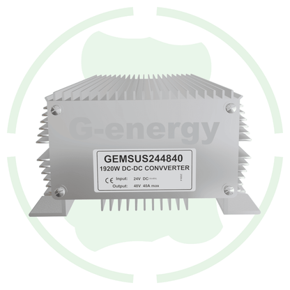 G-energy GEMSUS244840 24V To 48V 40A 1920W Dc Dc Converter