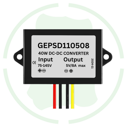 G-energy 90V 110V To 5V 8A 40W Dc To Dc Converter Ip68 Rated Buck Converter