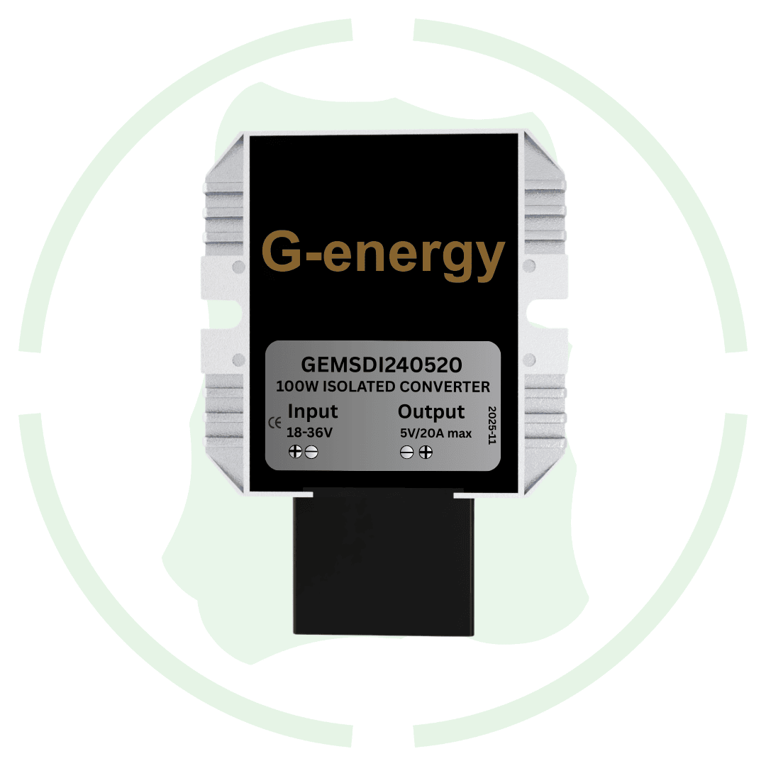G-energy GEMSDI240520 18V-36V To 5V 20A 100W Dc To Dc Converter Isolated Buck Converter