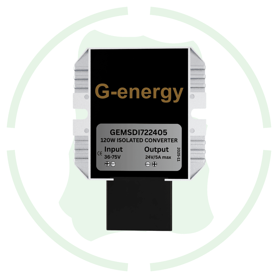G-energy GEMSDI722405 36V-75V To 24V 5A 120W Dc To Dc Converter Isolated Buck Converter
