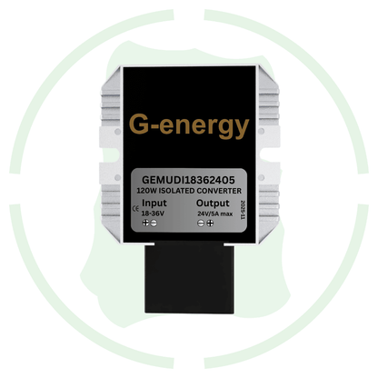 G-energy GEMUDI18362405 18V-36V To 24V 5A 120W Dc To Dc Converter Isolated Buck Boost Converter