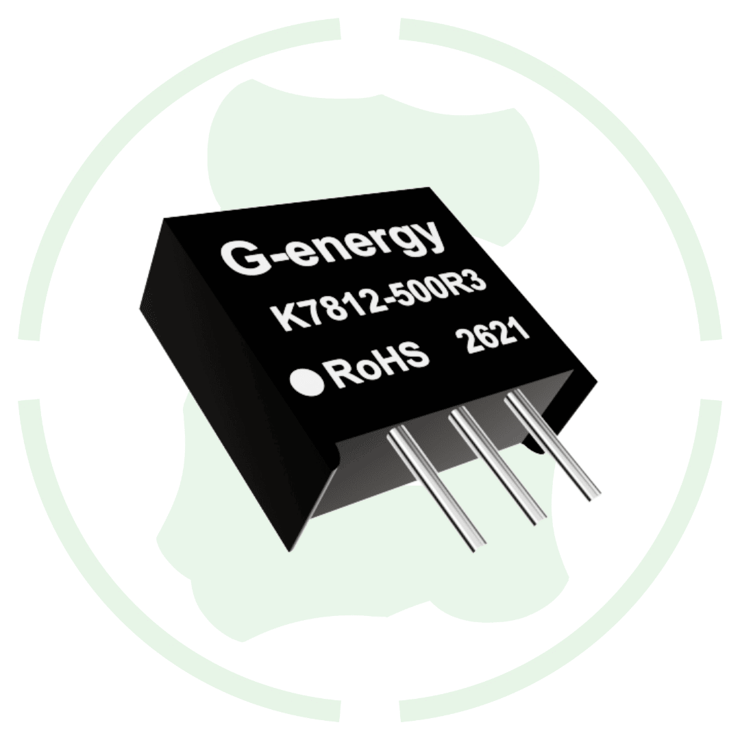 G-energy K7812-500R3 24V To 12V 500mA 6W Dc Dc Converter
