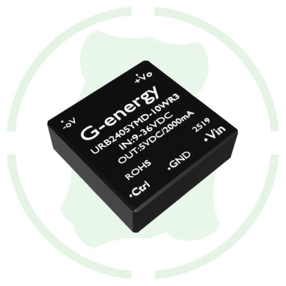 G energy URB2405YMD-10WR3 24V to 5V 2A 10W Dc to Dc Converter IP68 Step Down Converter