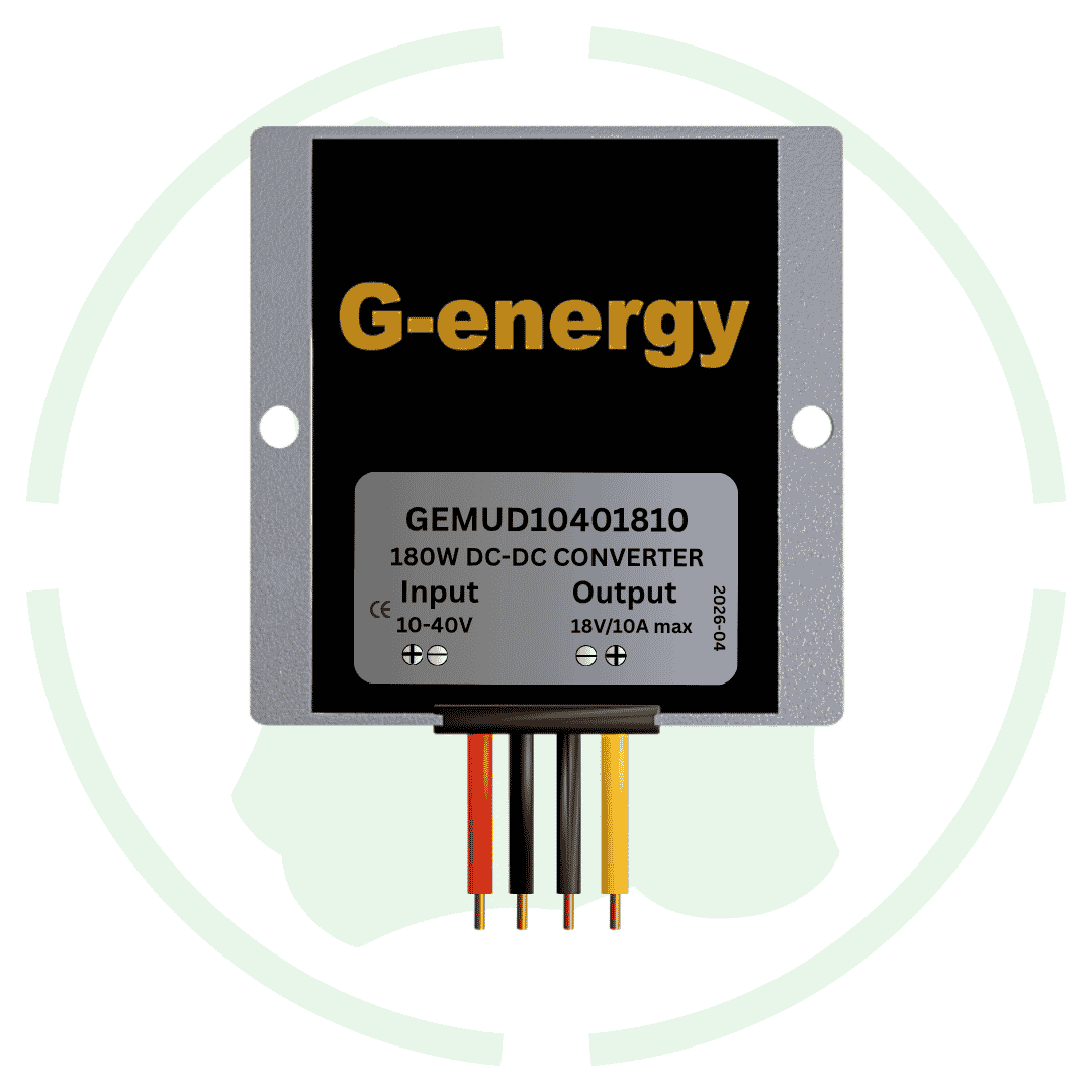 G - energy 24V To 18V 10A 180W Dc Converter GEMUD10401810 Ip68 Waterproof Buck Module - G - energy