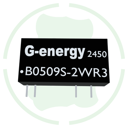 G - energy B0509S - 2WR3 5V to 9V 222mA 2W Dc Dc Converter IP68 Step Up Converter - G - energy