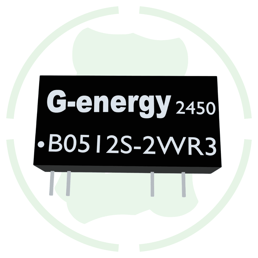G - energy B0512S - 2WR3 5V to 12V 166mA 2W Dc Dc Converter IP68 Boost Converter - G - energy