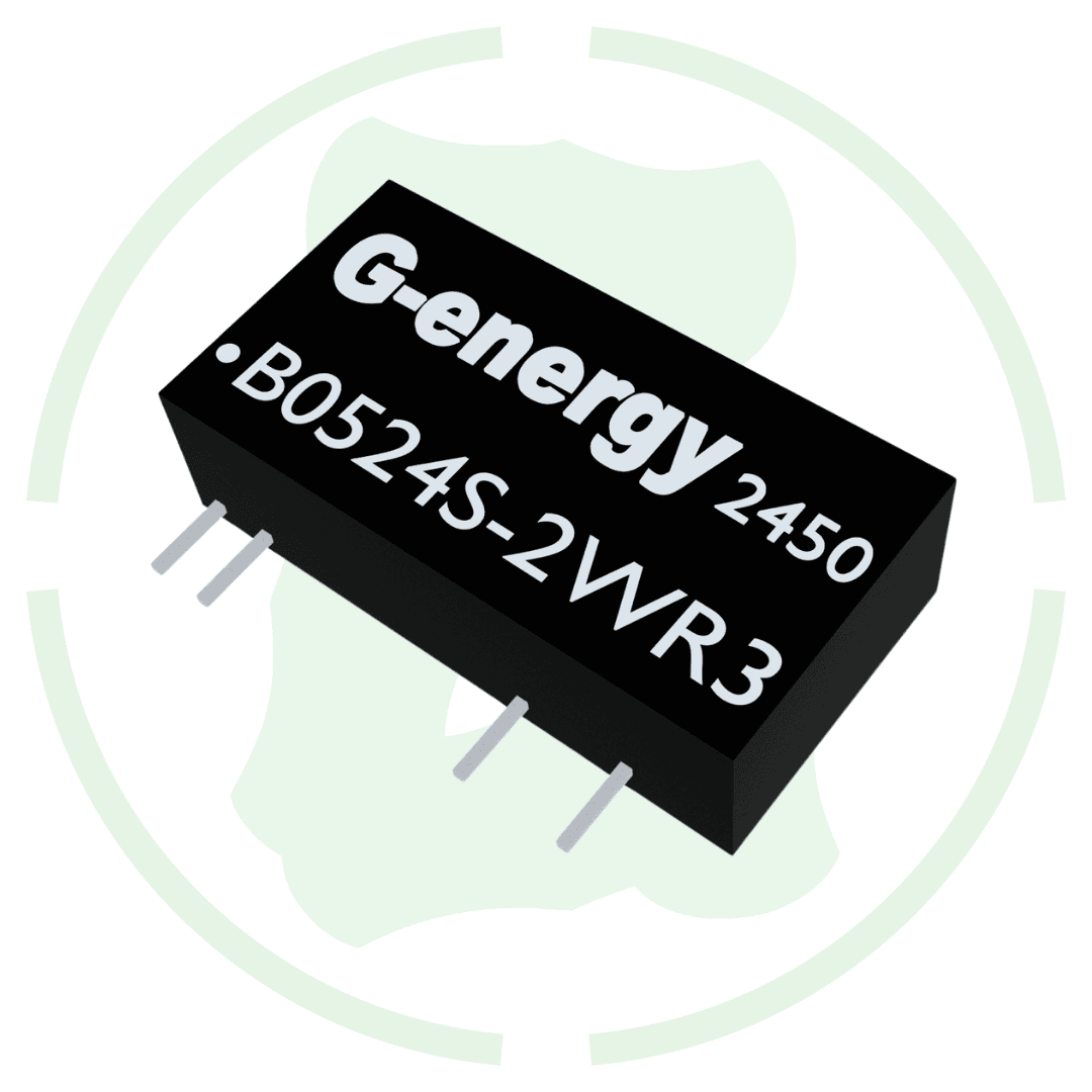 G - energy B0524S - 2WR3 5V to 24V 83mA 2W Dc Dc Converter IP68 Step Up Converter - G - energy