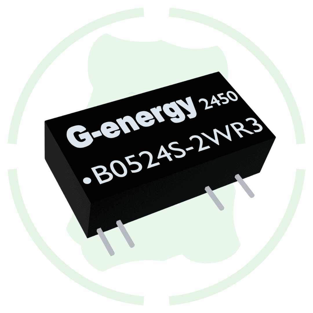 G - energy B0524S - 2WR3 5V to 24V 83mA 2W Dc Dc Converter IP68 Step Up Converter - G - energy