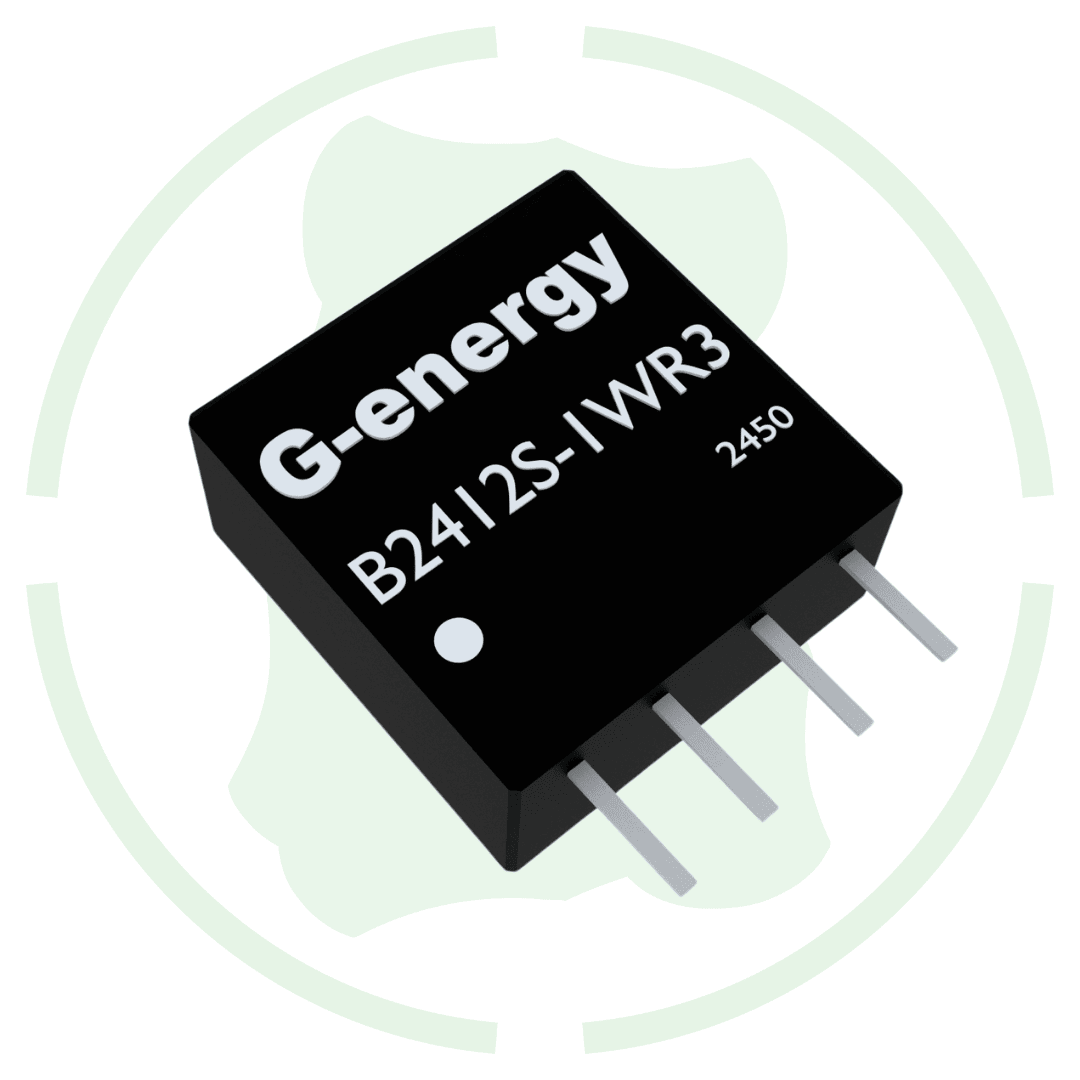 G - energy B2412S - 1WR3 24V to 12V 83mA 1W Dc Dc Converter IP68 Step Down Converter - G - energy