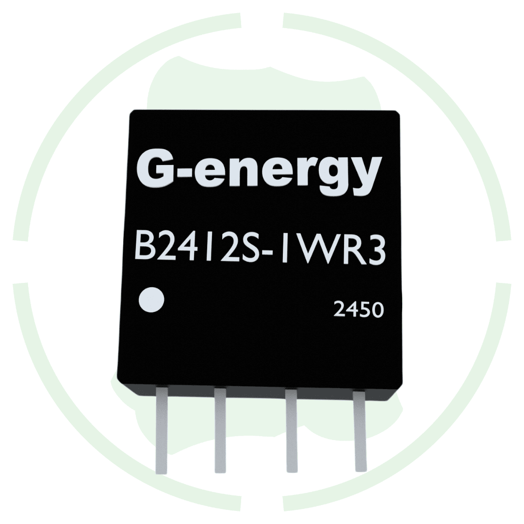 G - energy B2412S - 1WR3 24V to 12V 83mA 1W Dc Dc Converter IP68 Step Down Converter - G - energy