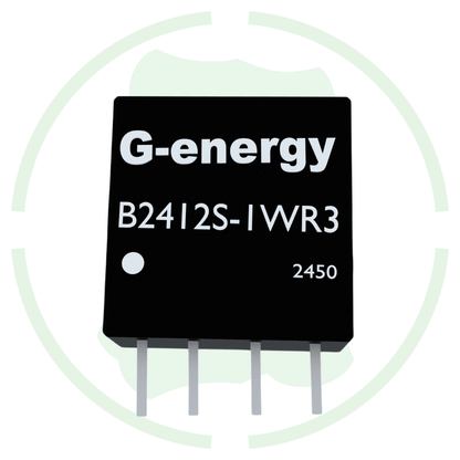 G - energy B2412S - 1WR3 24V to 12V 83mA 1W Dc Dc Converter IP68 Step Down Converter - G - energy