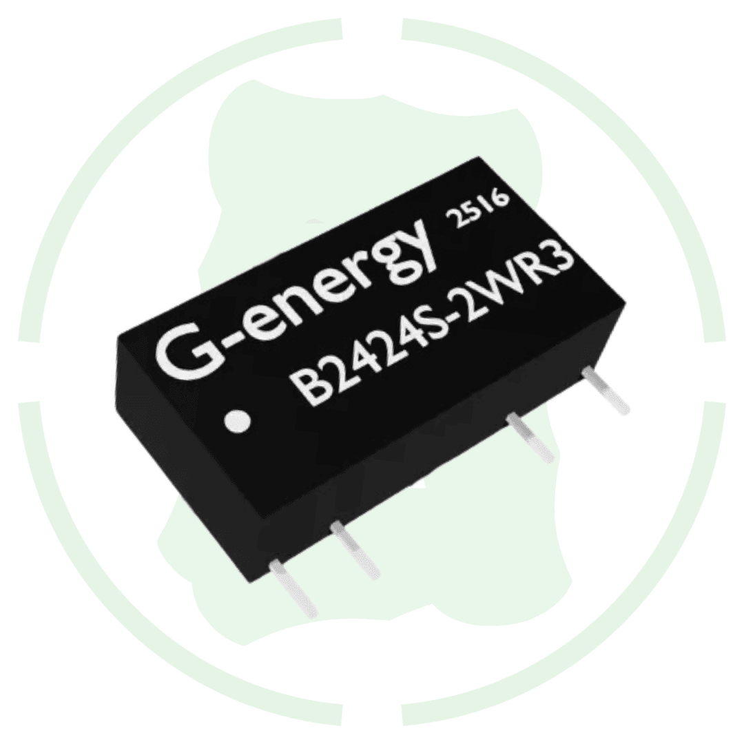 G energy B2424S - 2WR3 24V to 24V 83mA 2W Dc Dc Converter IP68 Buck Boost Converter - G - energy