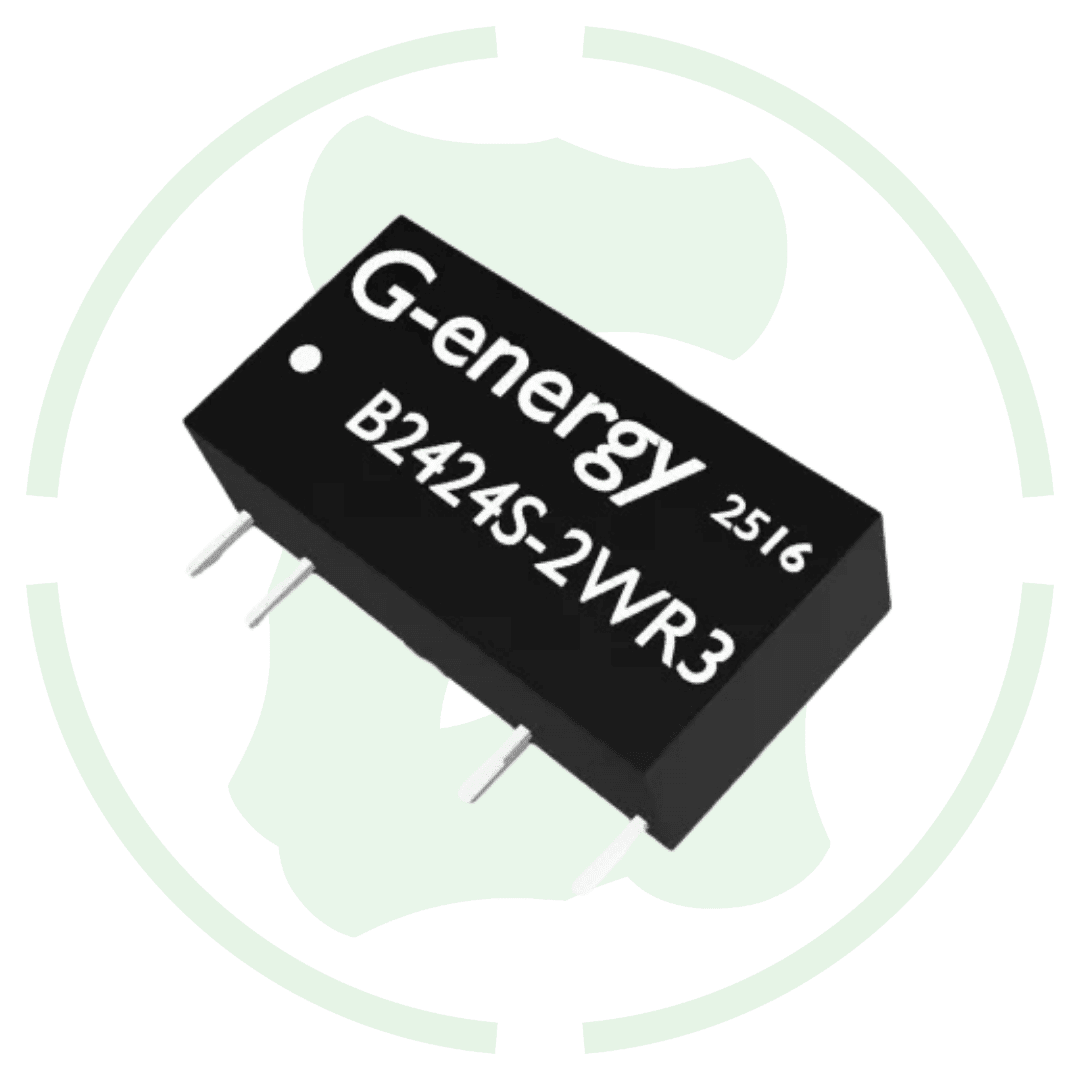 G energy B2424S - 2WR3 24V to 24V 83mA 2W Dc Dc Converter IP68 Buck Boost Converter - G - energy