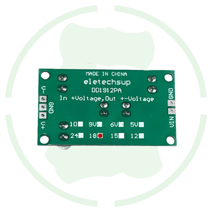 G-energy Dd1912pa 3-24v To +-18VDC 2 in 1 Dc Dc Converter Positive and Negative Dual Voltage Output - G-energy