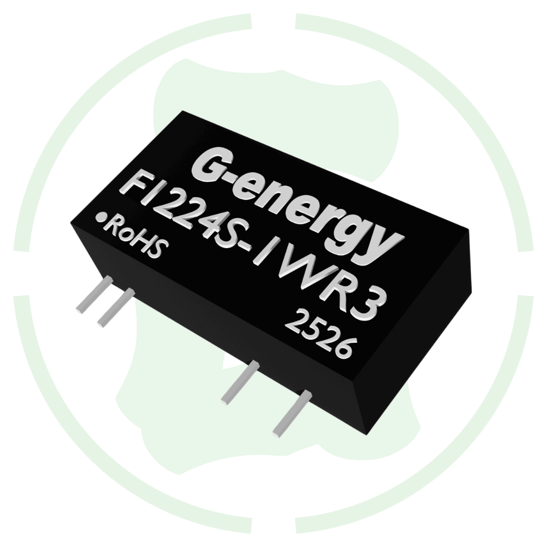 G - energy F1224S - 1WR3 12V to 24V 41mA 1W Dc Dc Converter IP68 Step Up Converter - G - energy