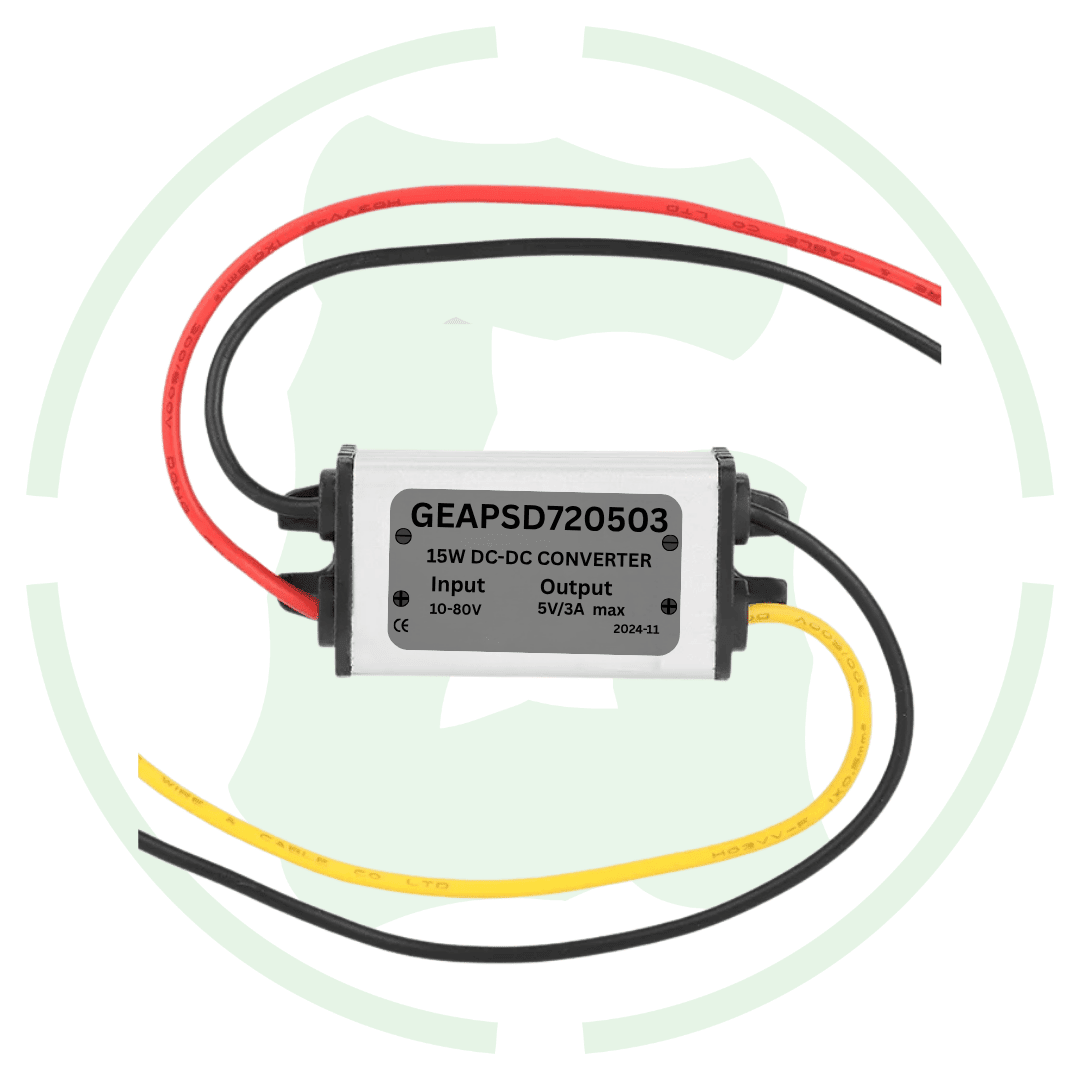 G - energy GEAPSD720503 10V - 80V To 5V 3A 15W Dc To Dc Converter Aluminium Body Step down Converter - G - energy