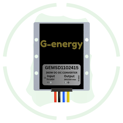 G - energy GEMSD1102415 90V 110V To 24V 15A 360W Dc To Dc Converter Isolated Step Down Converter - G - energy