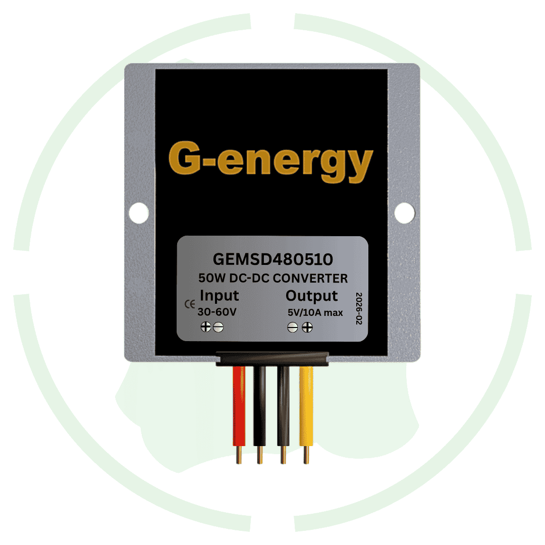 G - energy GEMSD480510 48V To 5V 10A 50W Dc To Dc Converter Ip68 Buck Converter - G - energy