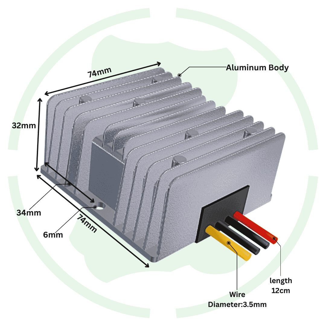 G - energy GEMSD480510 48V To 5V 10A 50W Dc To Dc Converter Ip68 Buck Converter - G - energy