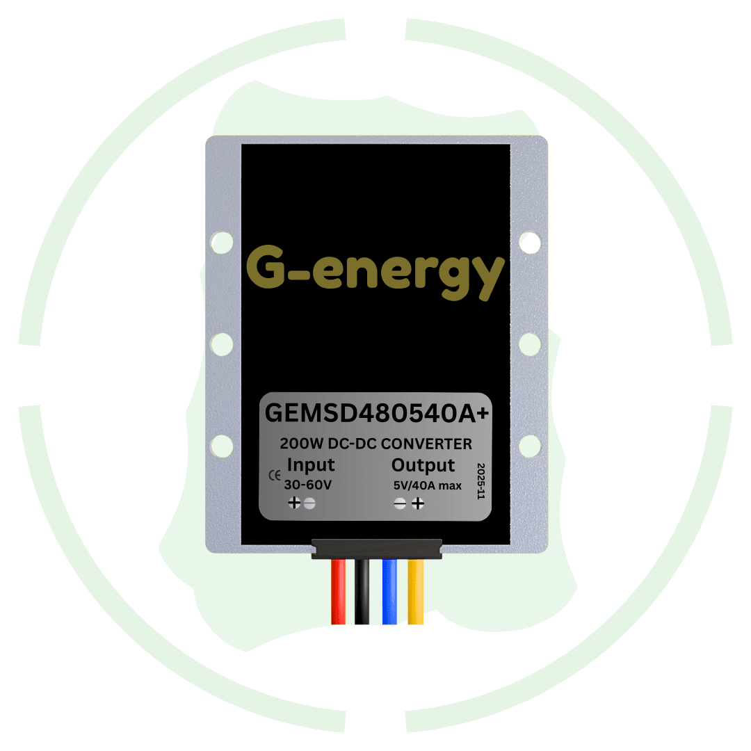 G - energy GEMSD480540A+ 48V To 5V 40A Dc Dc Converter 200W Buck Converter - G - energy