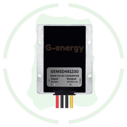 G - energy GEMSD481230 36V 48V to 12V 30A 360W Dc To Dc Converter Ip68 Buck Converter - G - energy