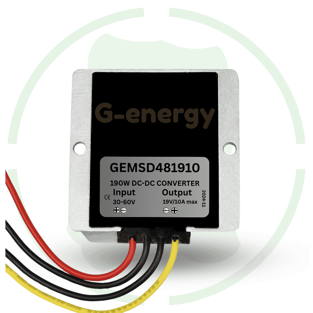 G - energy GEMSD481910 48V to 19V 10A 190W Dc To Dc Converter Ip68 Step Down Power Module - G - energy