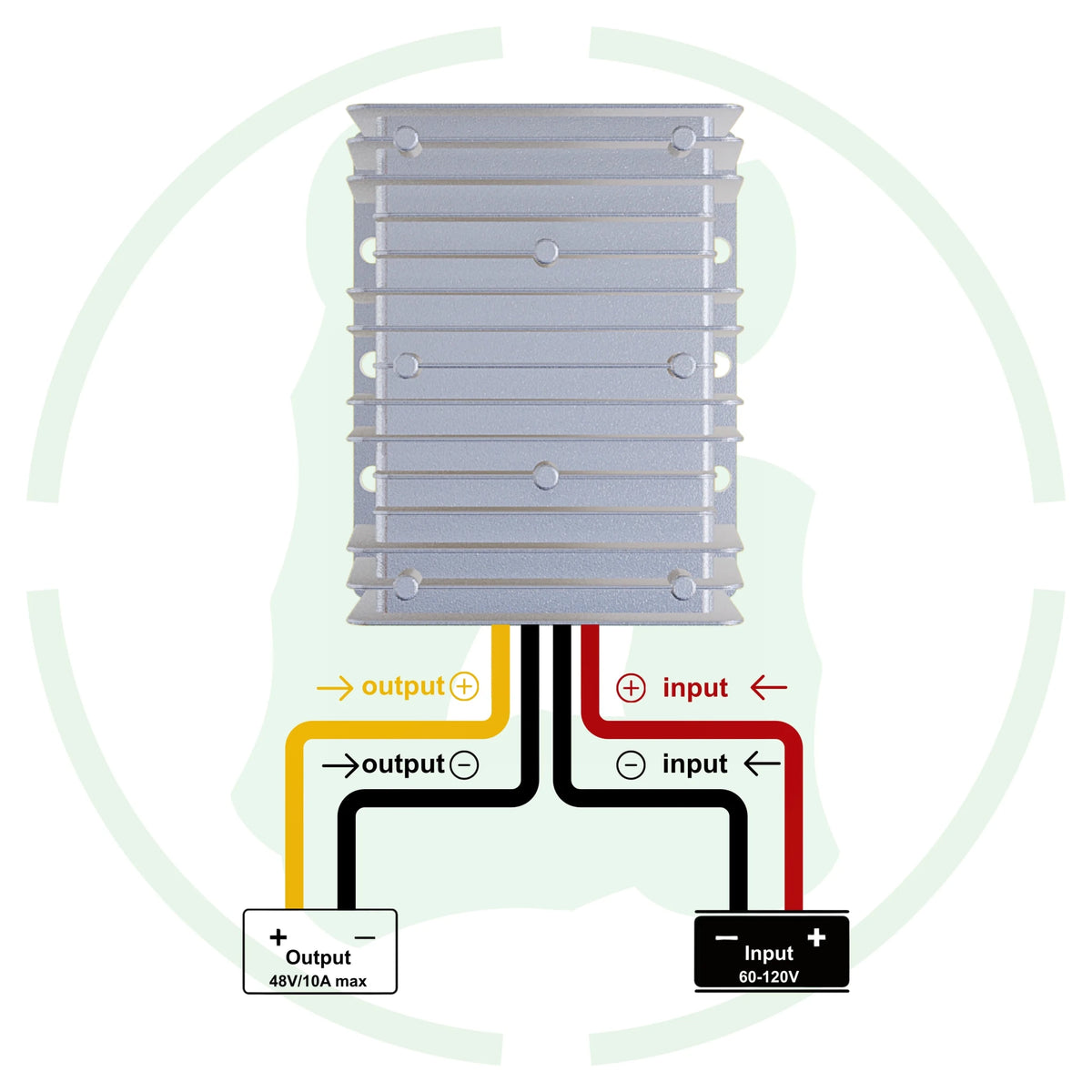G-energy GEMSD724810A 72V 90V To 48V 10A 480W Dc Dc Converter Ip68 Buck Converter Module - G-energy