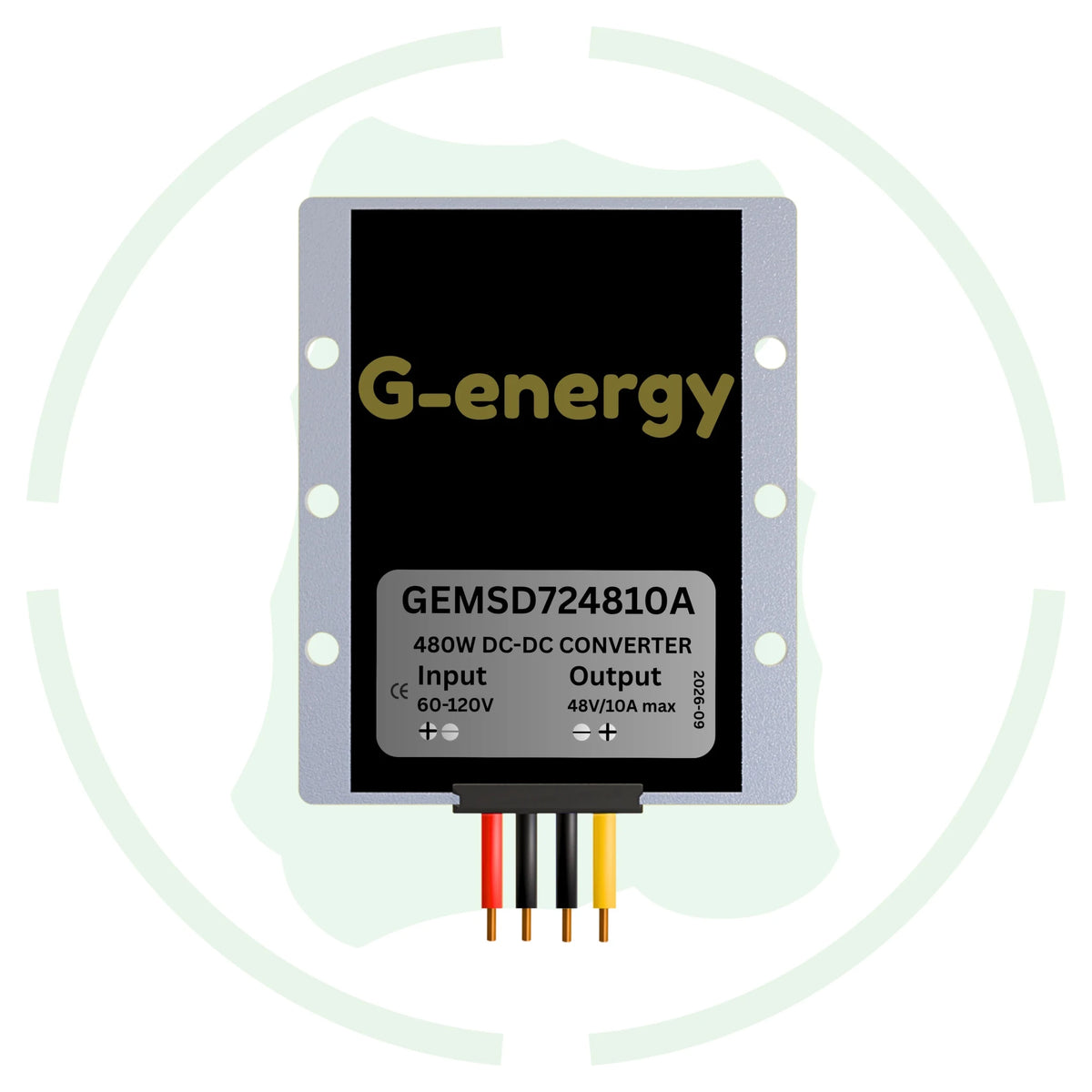 G-energy GEMSD724810A 72V 90V To 48V 10A 480W Dc Dc Converter Ip68 Buck Converter Module - G-energy