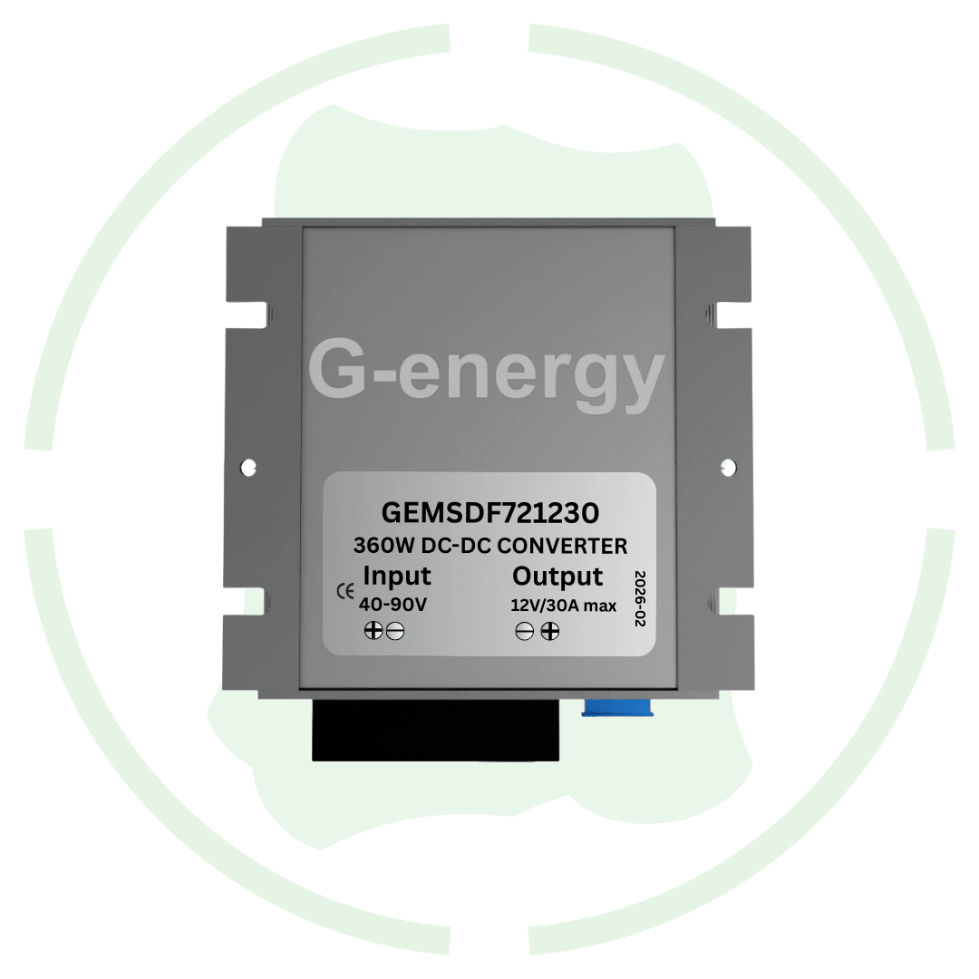 G - energy GEMSDF721230 72V To 12V 30A 360W Dc To Dc Converter With Fuse - G - energy