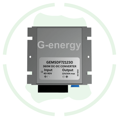 G - energy GEMSDF721230 72V To 12V 30A 360W Dc To Dc Converter With Fuse - G - energy