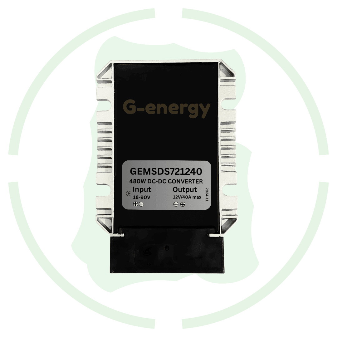 G - energy GEMSDS721240 24V 48V 72V To 12V 40A 480W Dc To Dc Converter - G - energy