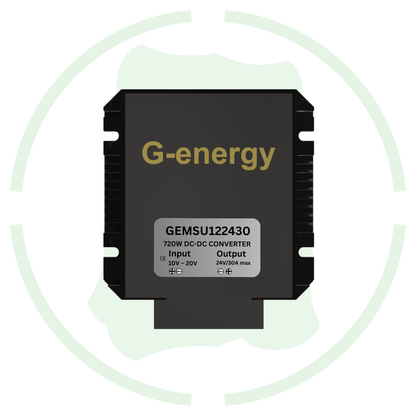 G - energy GEMSU122430 12V To 24V 30A 720W Dc To Dc Converter Screw Terminal Boost Converter - G - energy