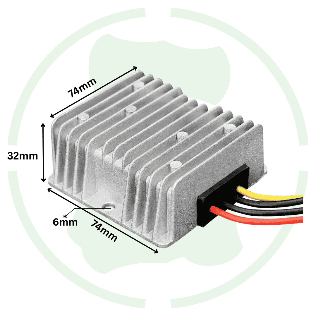 G - Energy GEMSU124803 12V to 48V 3A 144W Dc To Dc Converter Ip68 Step Up Module - G - energy