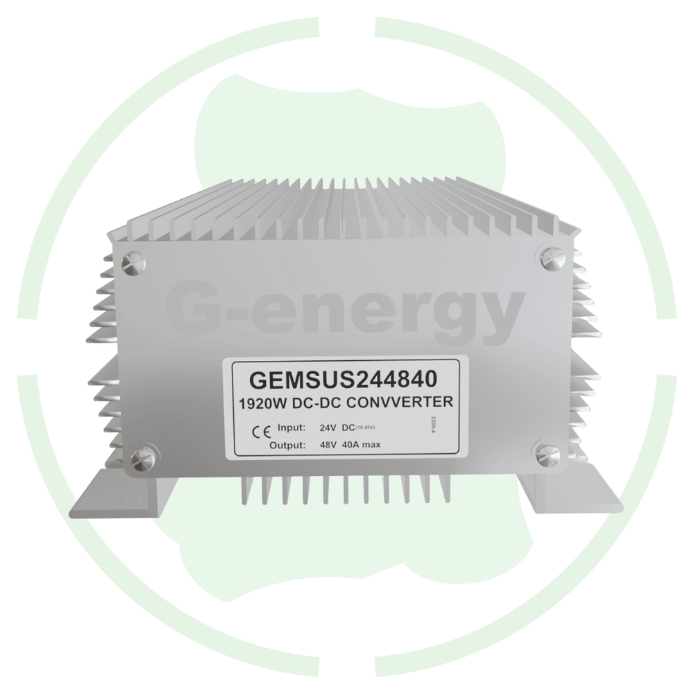 24V To 48V 40A 1920W Dc Dc Converter GEMSUS244840 Ip68 Boost Converter ...