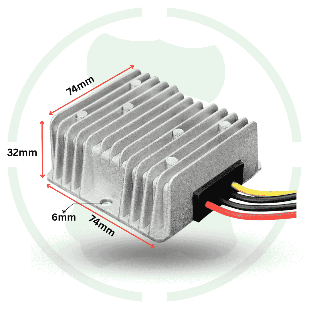 G - energy GEMUD8401210 8V - 40V To 12V 10A 120W Dc To Dc Converter Ip68 Buck Boost Converter - G - energy