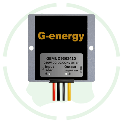 G - energy GEMUD9362410 9V - 36V To 24V 10A 240W Dc To Dc Converter Ip68 Buck Boost Converter - G - energy