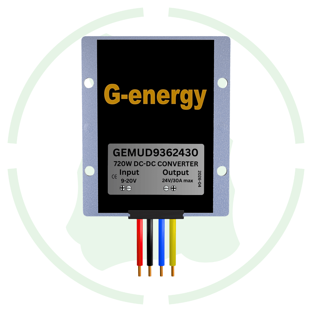 G - energy GEMUD9362430 9 - 36V To 24V 30A 720W Dc Dc Converter Ip68 Buck Boost Converter' - G - energy